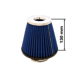 Sportovní vzduchový filtr SIMOTA - universál, modrý JAU-X02209-05 77mm Zlevněný