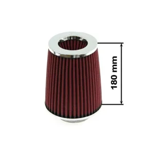 Kup Teď Sportovní vzduchový filtr SIMOTA - universál, červený JAUWS-018A 84mm