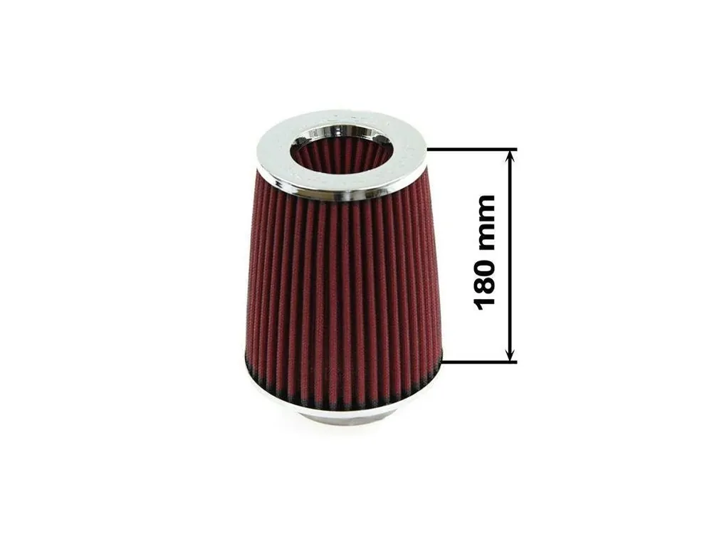 Kup Teď Sportovní vzduchový filtr SIMOTA - universál, červený JAUWS-018A 84mm