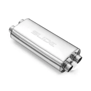 Autentický Centrální tlumič výfuku SLIDE vstup 76mm, délka 550mm