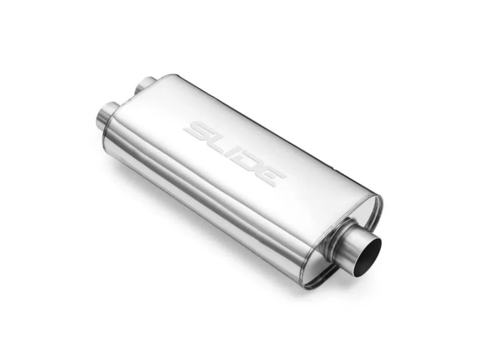 Centrální tlumič výfuku SLIDE vstup 63,5mm, délka 550mm Sezónní Sleva