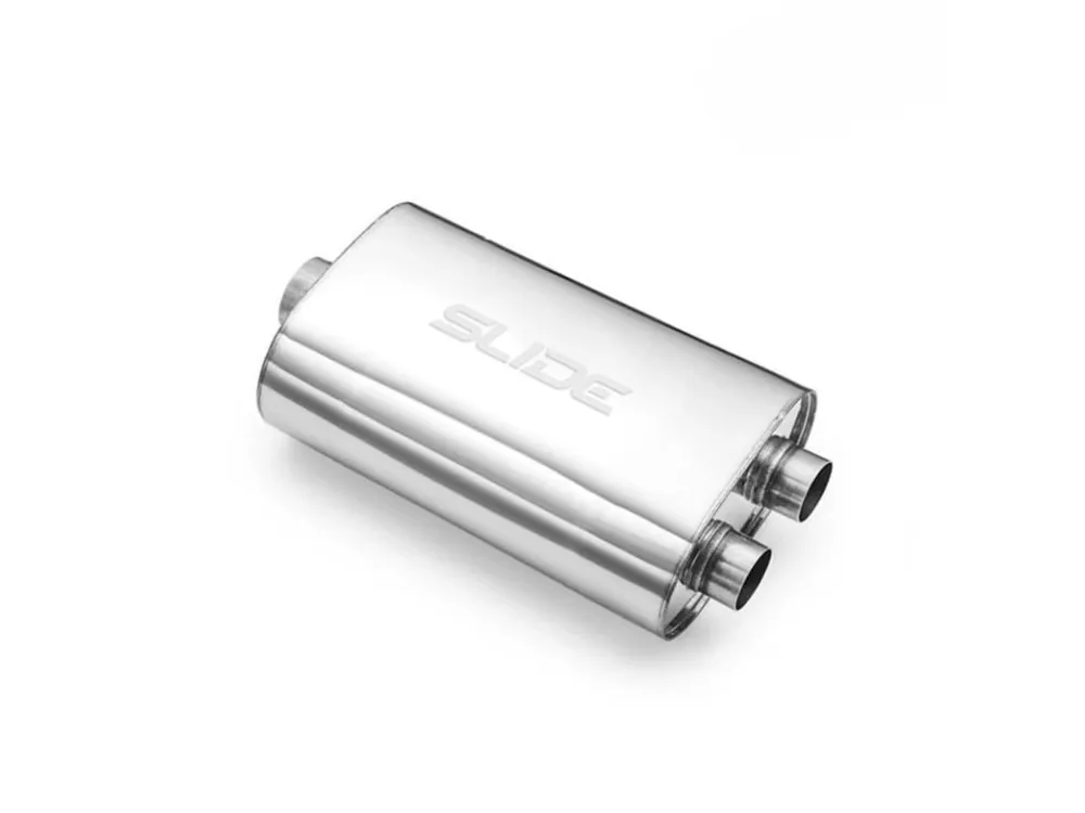 Centrální tlumič výfuku SLIDE vstup 57mm, délka 350mm Speciální Cena