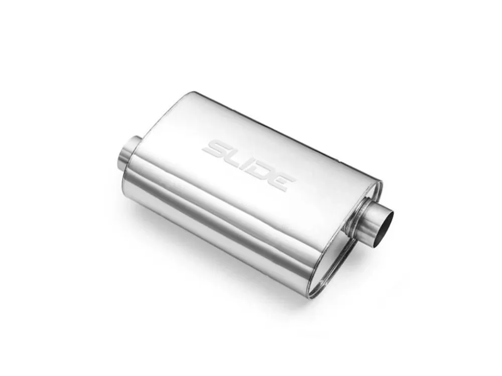 Centrální tlumič výfuku SLIDE vstup 57mm, délka 350mm Dokud Zásoby Vydrží