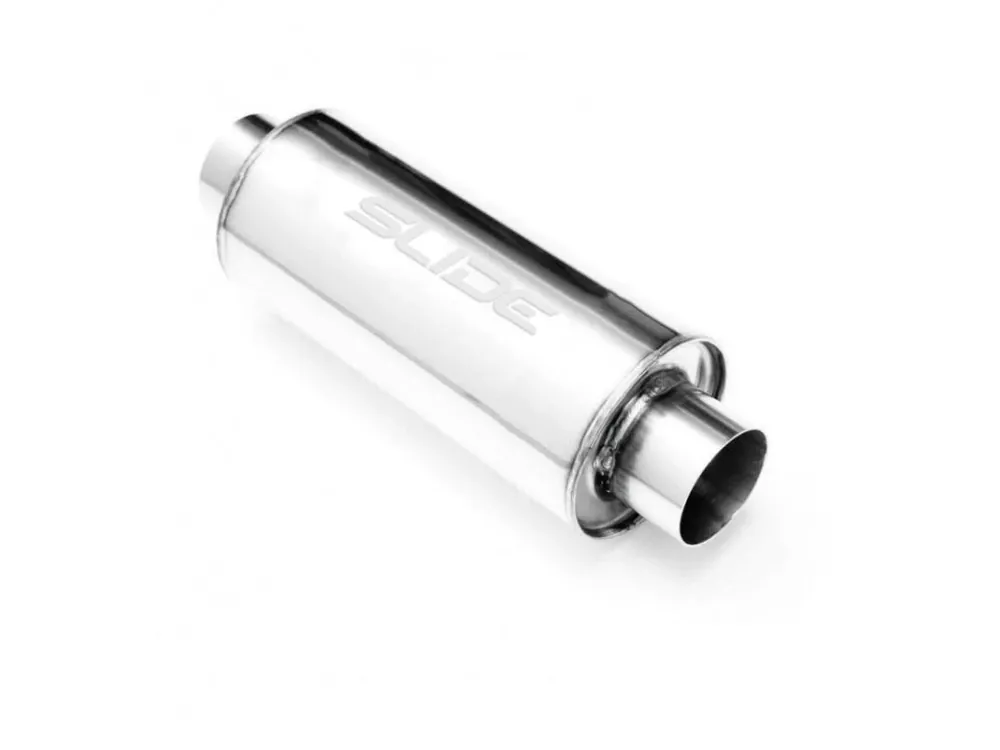 Centrální tlumič výfuku SLIDE vstup 51mm, délka 350mm Nová Kolekce