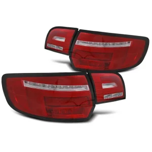 Zadní světla Audi 8P 5D 03-08 - červená/bílá LED BAR SEQ SPORTBACK Rychlé Dodání