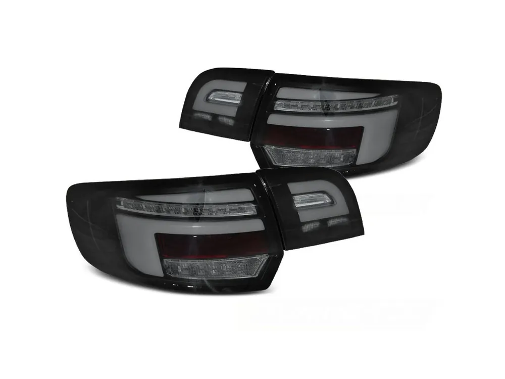 Zadní světla Audi 8P 5D 03-08 - černá LED BAR SEQ SPORTBACK Ověřený