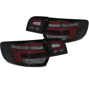 Zadní světla Audi 8P 5D 03-08 - červená/černá LED BAR SEQ SPORTBACK Zlevněný