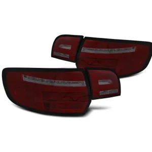 Zadní světla Audi 8P 5D 08-12 - červená/kouřová LED BAR SEQ SPORTBACK Poslední Šance