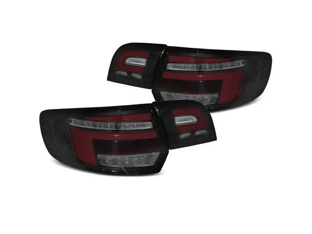 Cenově Výhodný Zadní světla Audi 8P 5D 08-12 - červená/černá LED BAR SEQ SPORTBACK