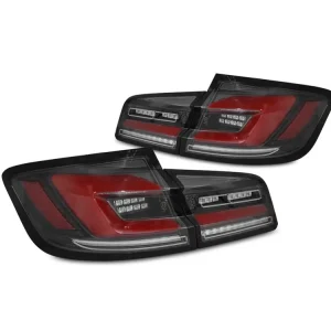 Zadní světla BMW F10 10-16 sedan - černá LED BAR SEQ Horká Nabídka
