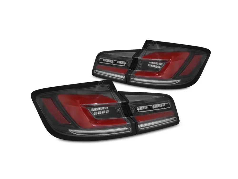 Zadní světla BMW F10 10-16 sedan - černá LED BAR SEQ Horká Nabídka