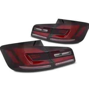 Zadní světla BMW F10 10-16 sedan - červená/kouřová LED BAR SEQ Levný