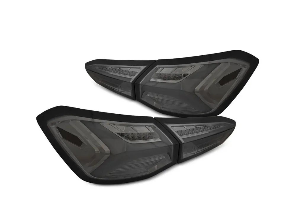Nejprodávanější Zadní světla Ford Focus IV 18-21 hatchback - kouřová LED SEQ