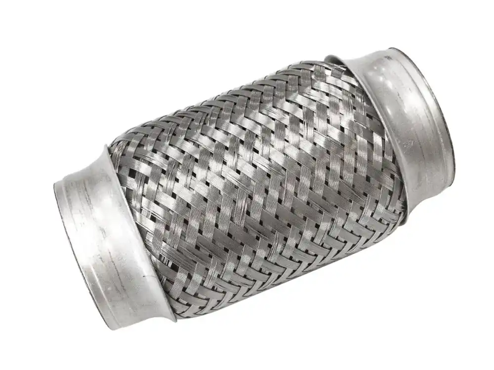 Originální Pružný díl, pletenec - vlnovec výfuku 76x100mm Standard 201SS