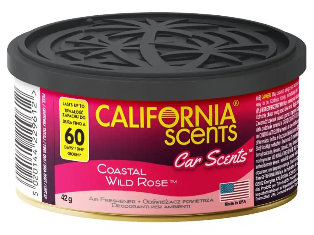 Sleva CALIFORNIA SCENTS Osvěžovač vzduchu, vůně Car Scents - Coastal Wild Rose