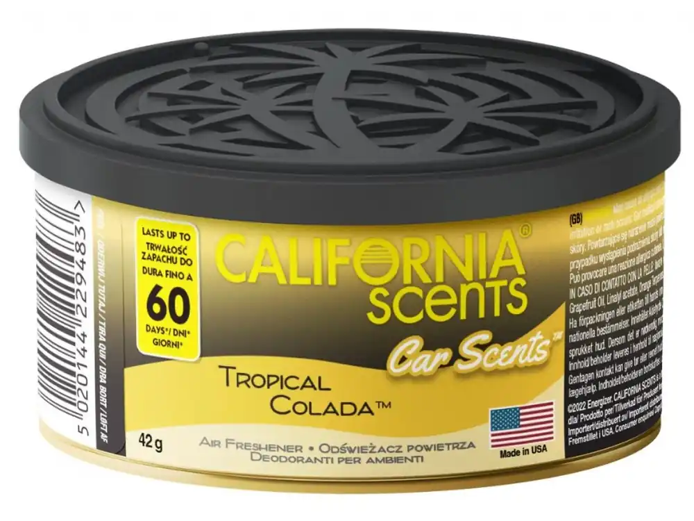 CALIFORNIA SCENTS Osvěžovač vzduchu, vůně Car Scents - Tropical Colada Víkendová Akce