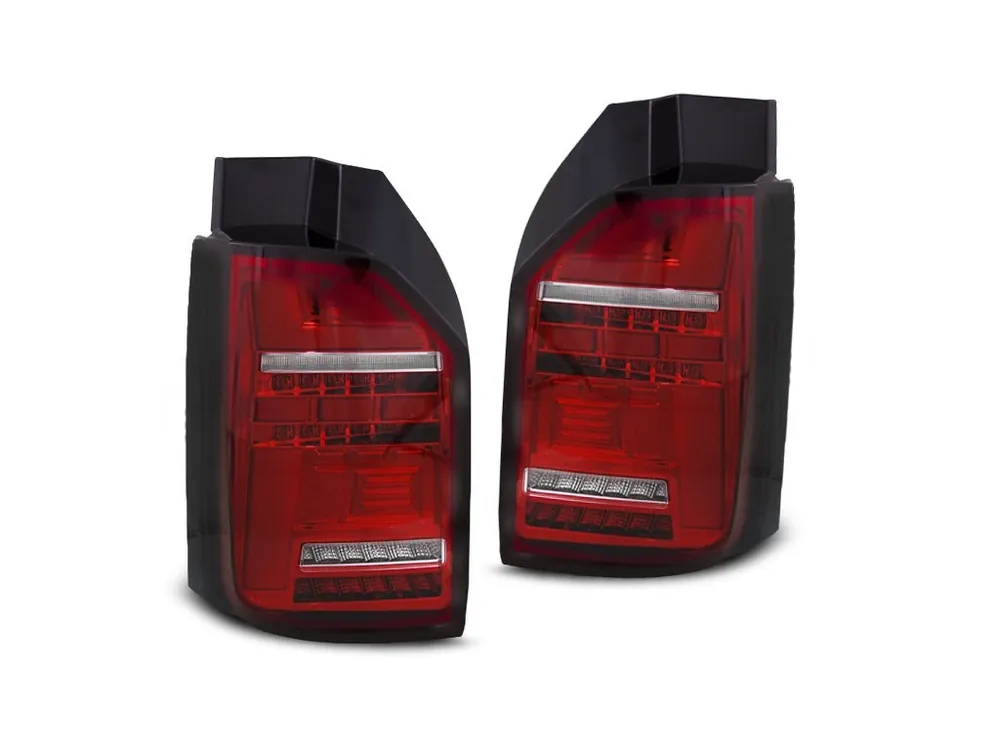 Zadní světla VW T6 15-19 zad.výklopné dveře LED BAR červená/bílá SEQ OEM žárovka Autentický