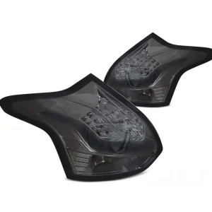 Zadní světla Ford Focus III 11-14 hatchback - kouřové LED BAR Cenová Bomba