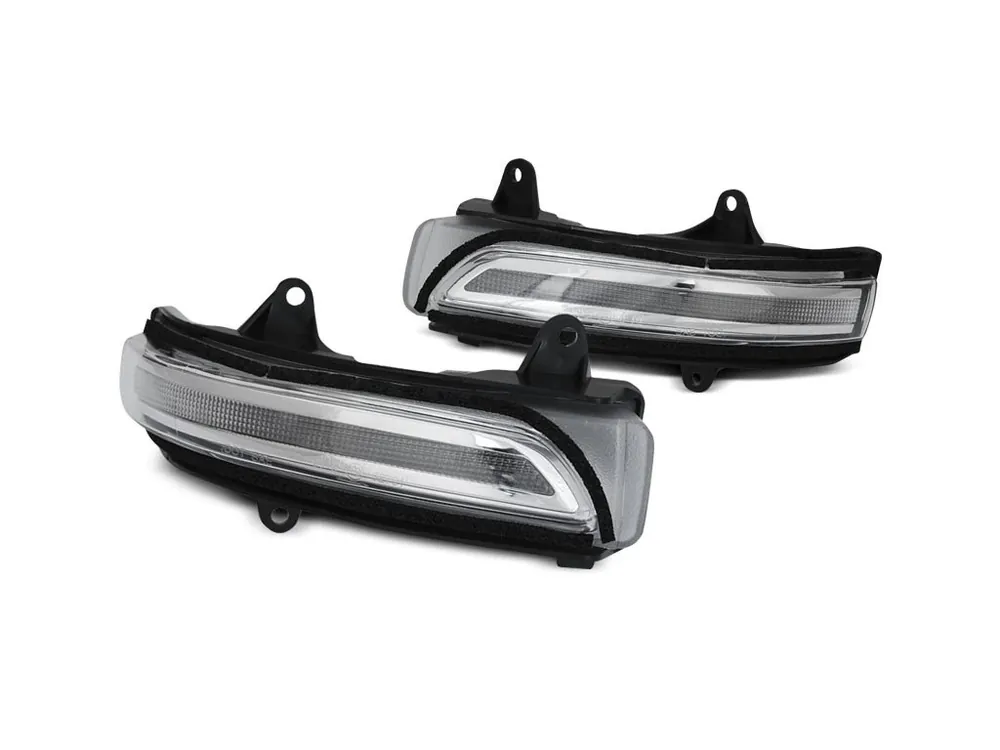 LED boční směrovky pro zrcátka Toyota Land Cruiser 150 09- bílé LED SEQ Super Cena