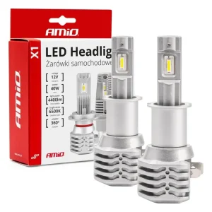 Ověřený AMiO LED žárovky H3 X1 Series