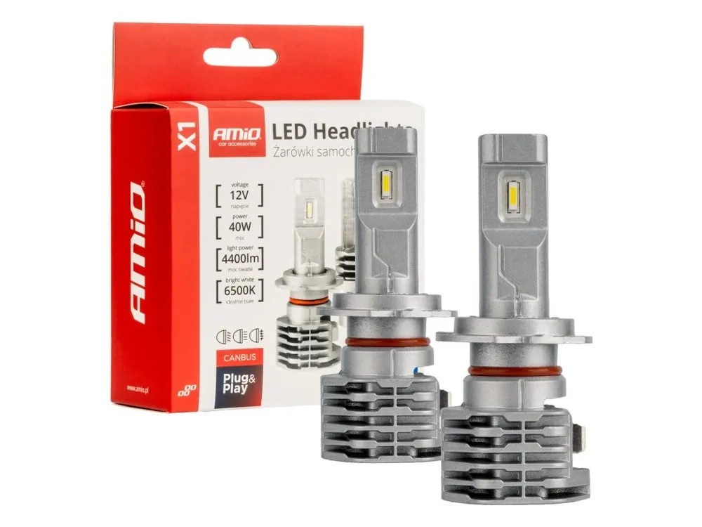 Hit Sezóny AMiO LED žárovky H7 X1 Series