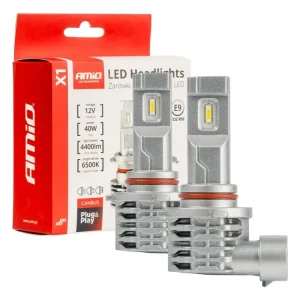 AMiO LED žárovky HB3 9005 X1 Series Víkendová Akce