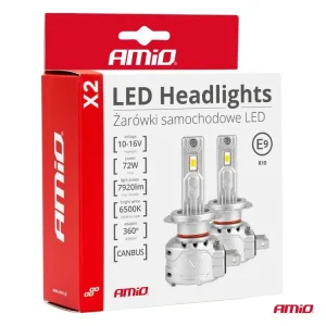 Akce AMiO LED žárovky H3 X2 Series