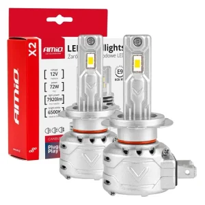 Cenový Hit AMiO LED žárovky H7 X2 Series