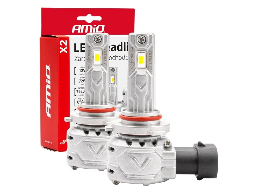 AMiO LED žárovky HB3 9005 X2 Series Aktuální