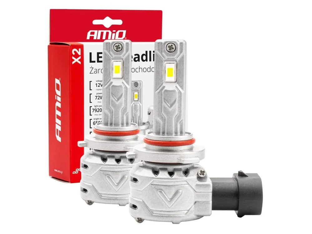 Výprodej AMiO LED žárovky HB4 9006 X2 Series