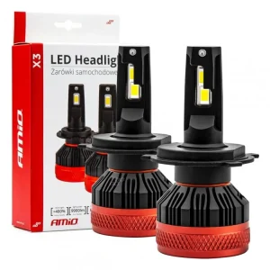 Pouze Dnes AMiO LED žárovky H4 X3 Series