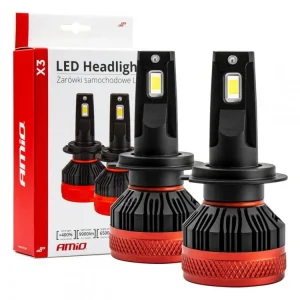 AMiO LED žárovky H7 X3 Series Super Cena