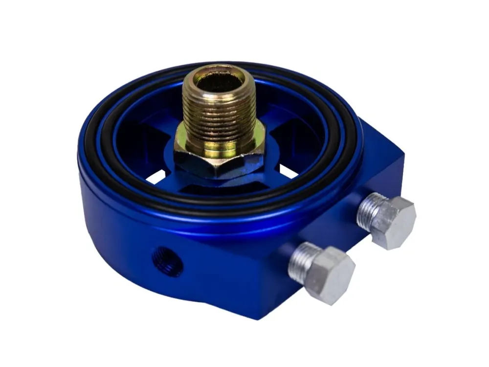 Adaptér pod olejový filtr Turboworks, modrý Aktuální