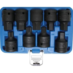 Víkendová Akce Hlavice 3/4" zástrčné Imbus (14-24) a XZN (M16,M18) 9ks CrMo - BGS 5054