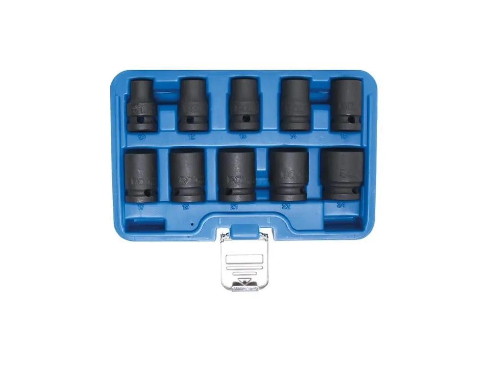 Hlavice 1/2" nástrčné tvrzené 10-24mm CrMo - BGS 5205 Výhodná Nabídka