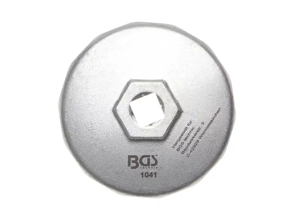 Akce Hlavice na povolování olejových filtrů 74 mm 14-ti hranný - BGS 1041