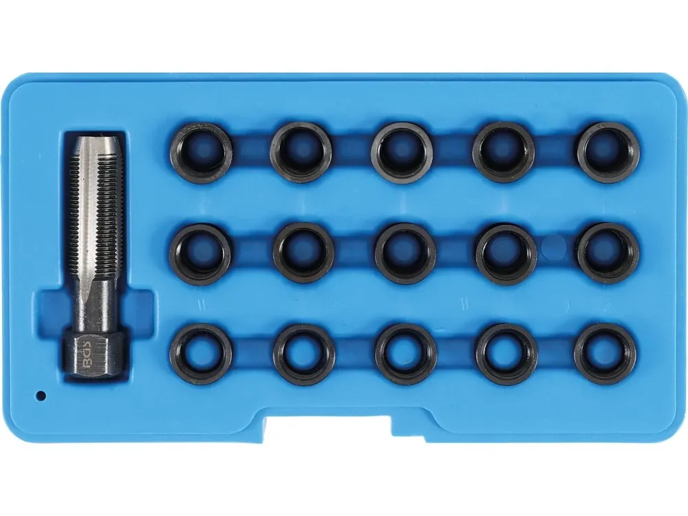 Sada na opravu závitů svíček M14x1,25 - BGS 149 Pouze Dnes