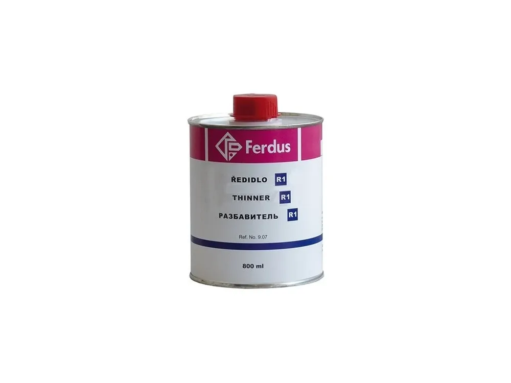 Finální Výprodej Ředidlo do vulkanizačních roztoků FERDUS R 800 ml