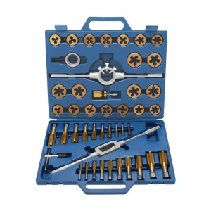 Vysoce Kvalitní Závitníky a očka M6 - M24 sada 45 ks, titan nitrid - BGS 1899