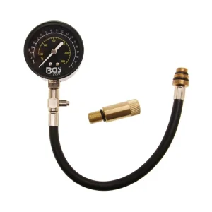 Měřič komprese zážehových motorů (benzín)- BGS 8005 Horká Nabídka