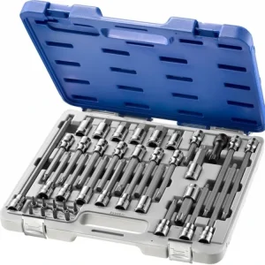 Akční Cena Sada hlavic 1/4" a 1/2" nářadí 38 dílů Tona Expert (E200513T)