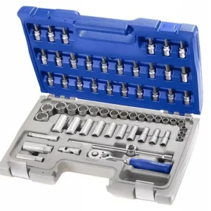Gola sada 3/8" 61 dílů, šestihran, dvanáctihran, torx - Tona Expert (E031806T) Sleva