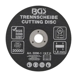 Kotouč řezný 75mm - BGS 3286-1 Vrácení Zdarma