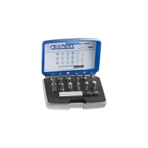 Zlevněný Sada bitů 1/4" 19 dílů, 25 mm - Tona Expert (E113901T)