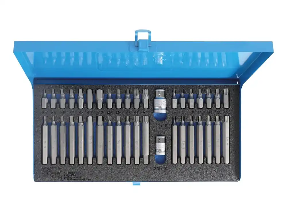 Sada bitů imbus, torx, spline 40ks - BGS 7071 Cenová Bomba