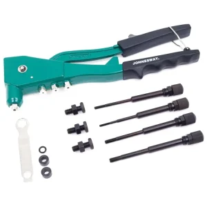 Nýtovací kleště na trhací nýty 2.4, 3.2, 4, 4.8 mm a maticové nýty M3-M6 - JONNESWAY V1102 Bezpečná Platba
