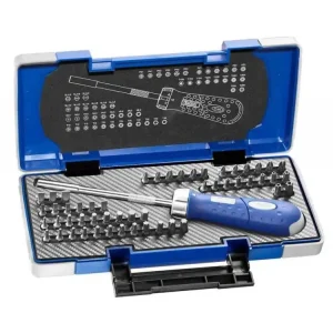 Oblíbený Sada ráčnového šroubováku s bity 59ks (25 mm) - Tona Expert E160804