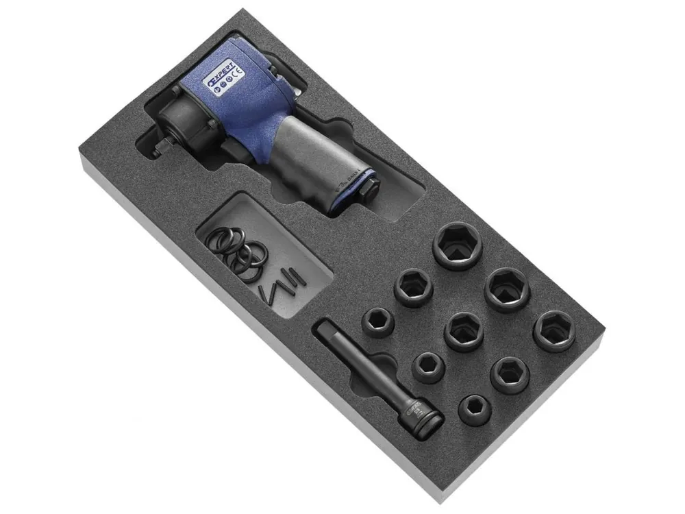 Sada kompaktního pneumatického utahováku 1/2" (11ks)-Tona Expert E231101 Nakupujte Hned