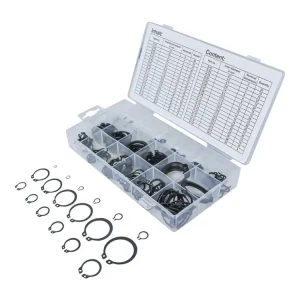 Pojistné kroužky seger, vnější, velikosti 3-32 mm, sada 300 ks - BGS 8046 Expresní Doručení