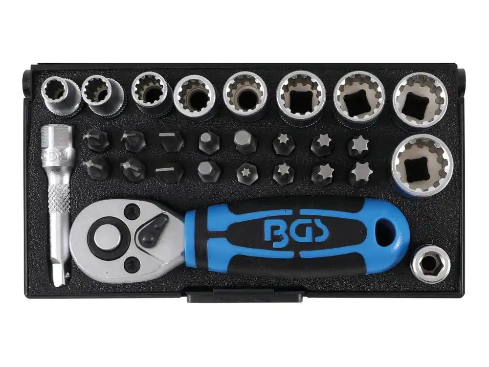Originální Gola sada 1/4", 28 dílů - BGS 2143